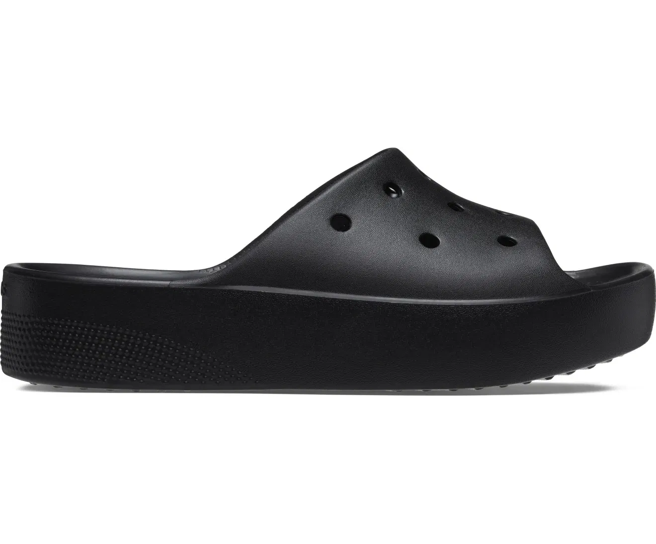 Classic Platform Black Women Slide Crocs sale
