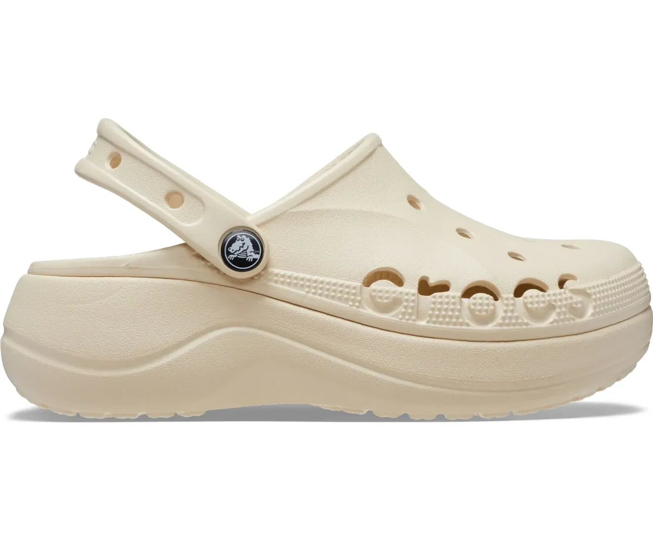 Baya Platform Winter White Women Clog Crocs sale