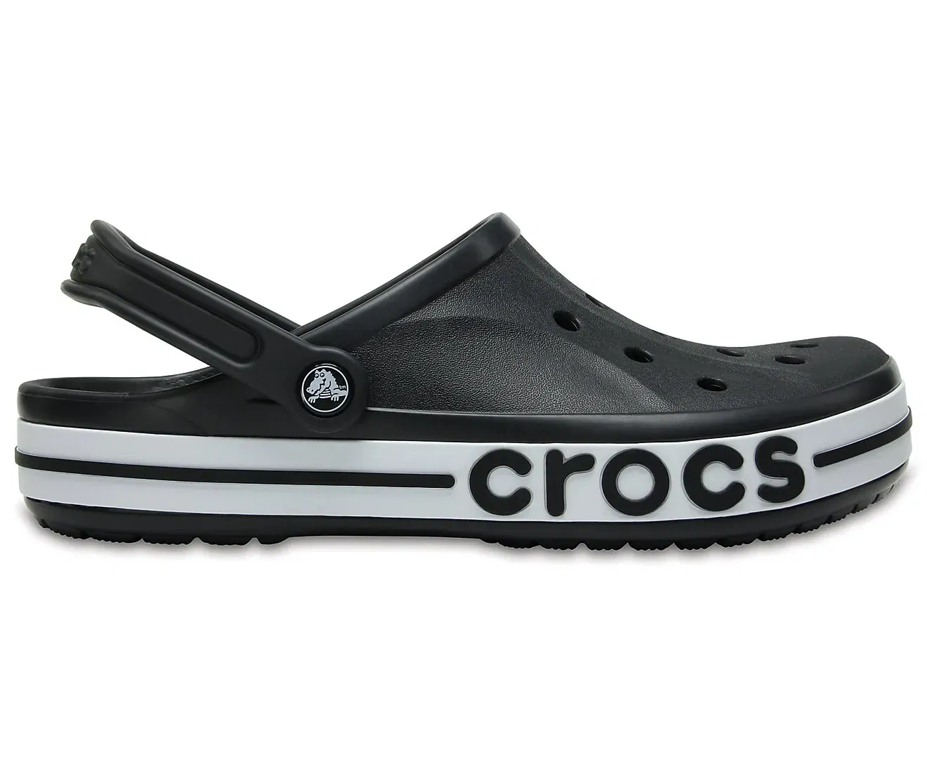 Crocs Bayaband Black/White Unisex Clog Crocs sale
