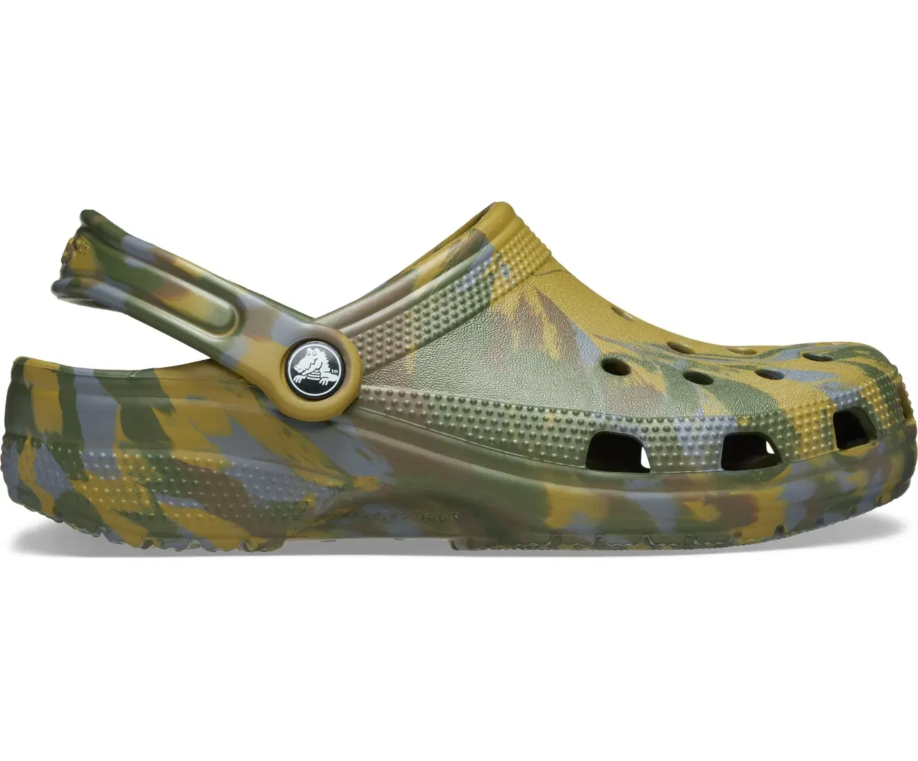 Crocs Classic Marbled Aloe/Multi Unisex Clog Crocs sale