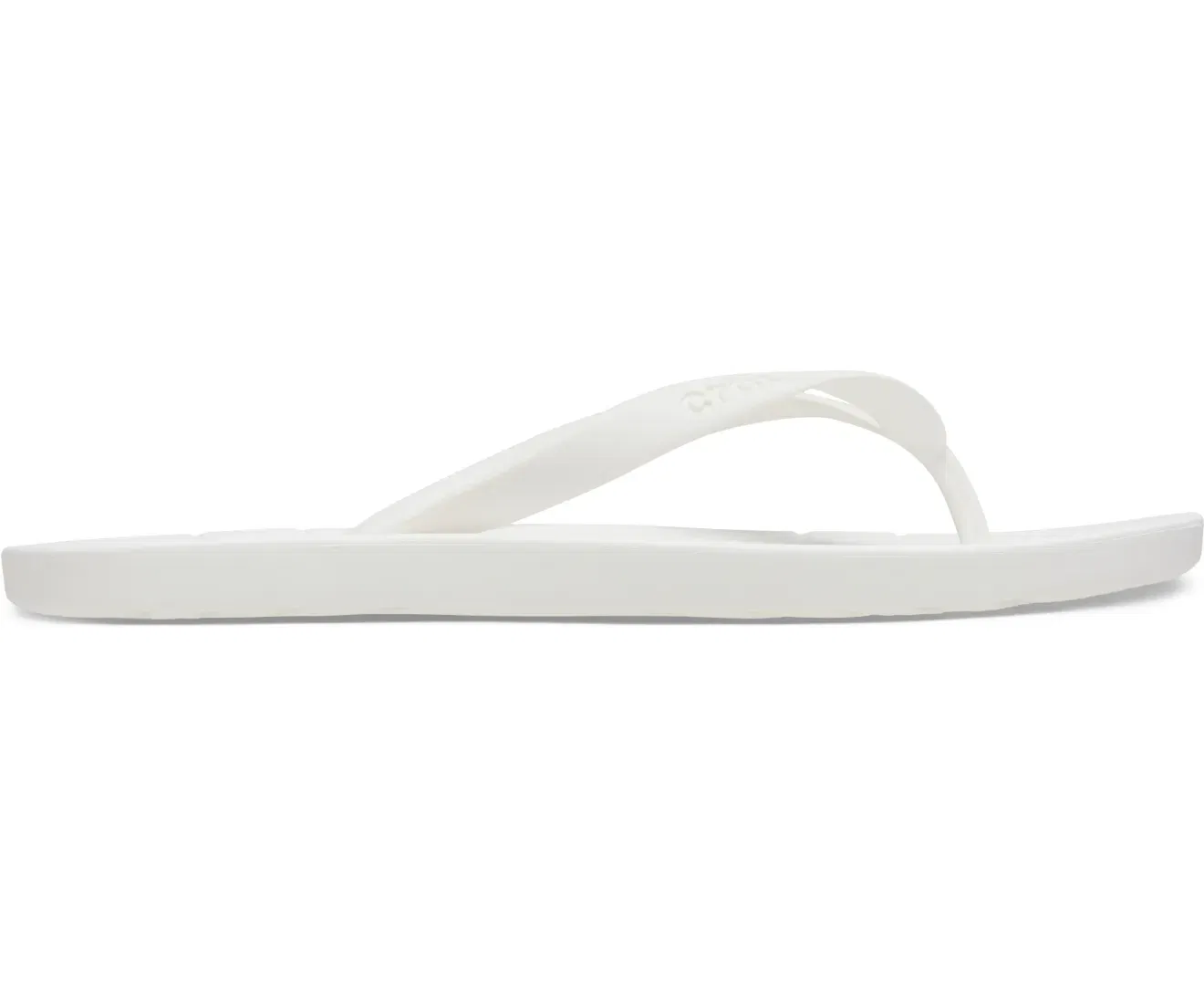 Crocs White Unisex Flip Crocs India sale