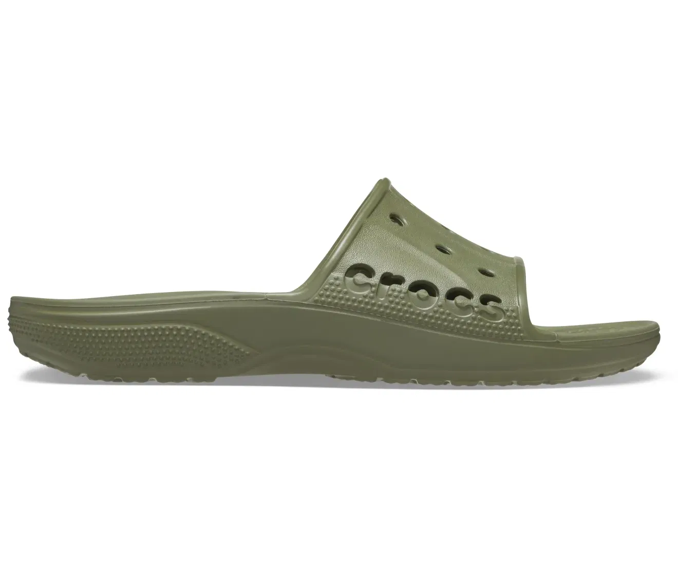 Baya II Army Green Unisex Slide Crocs India sale