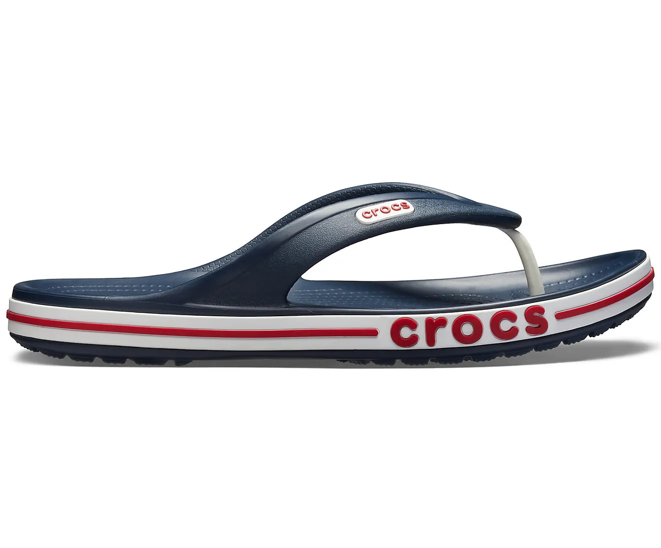 Bayaband Navy/Pepper Unisex Flip Crocs sale