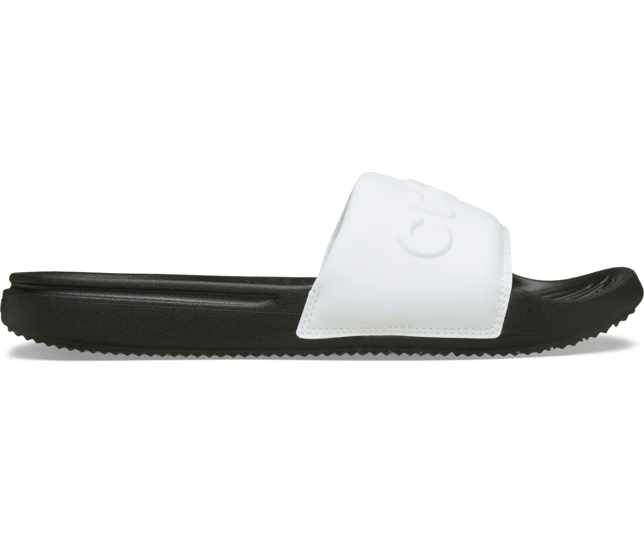 All Day Men Black/White Slide Crocs sale