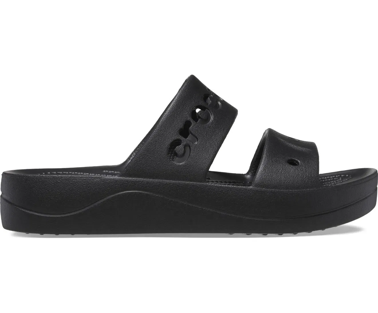 Baya Platform Black Women Sandal Crocs India sale