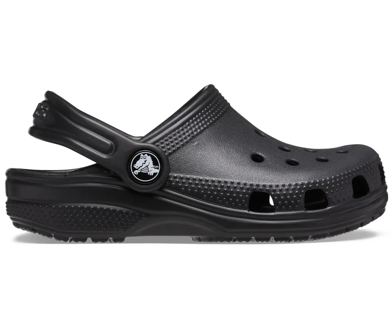 Crocs Classic Black Kids Clog Crocs India sale