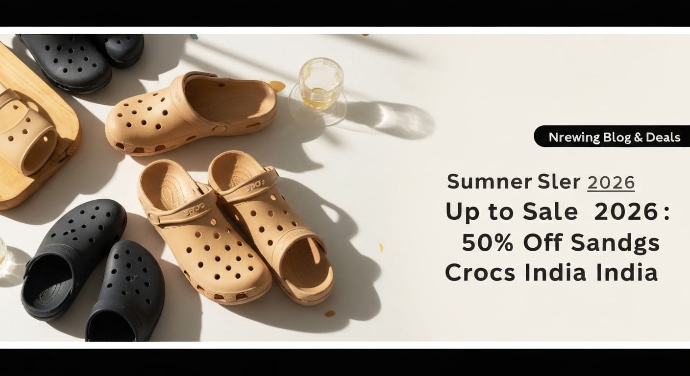 Crocs India Summer Sale 2026: Up to 50% Off Clogs and Sandals