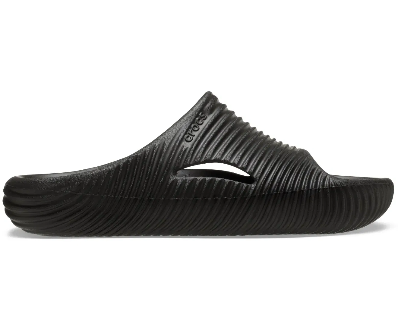 Crocs Mellow Tide Recovery Black Unisex Slide Crocs sale