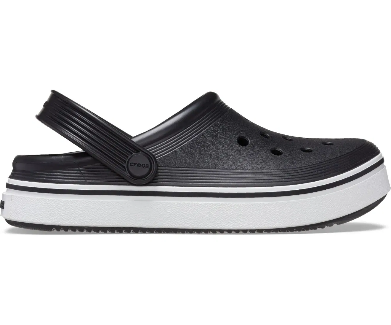 Crocs Off Court Black Toddler Clog Crocs sale