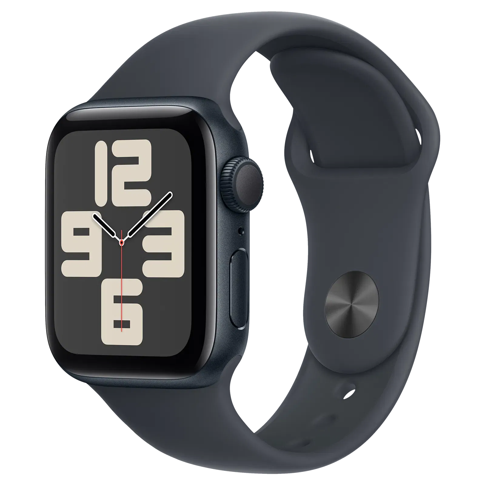 Apple Watch SE GPS with Midnight Sport Band - S/M (40mm Retina LTPO OLED Display, Midnight Aluminium Case) Croma sale