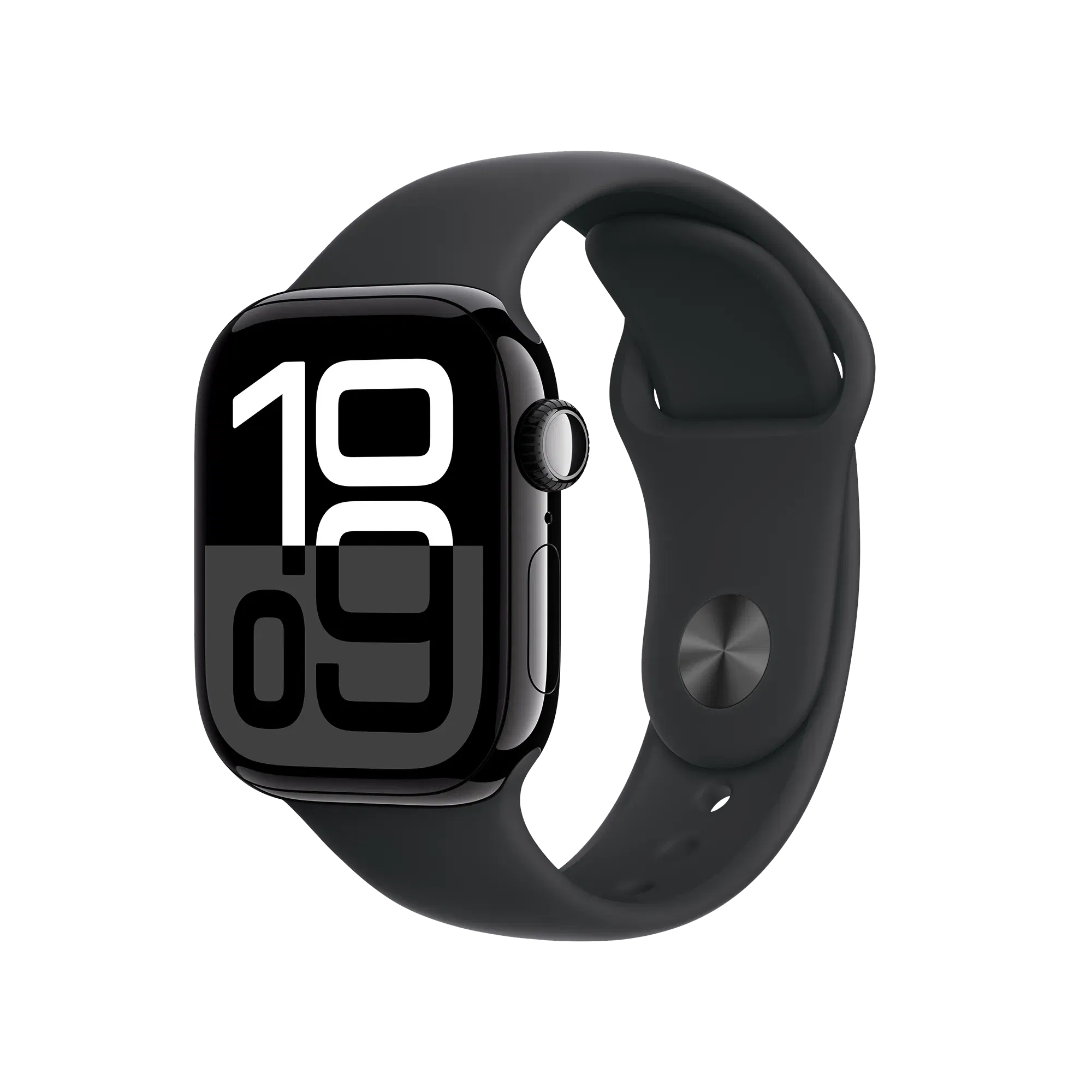 Apple Watch Series 10 GPS+LTE with Sport Band - S/M (42mm Retina LTPO3 OLED Display, Jet Black Aluminium Case) Croma sale
