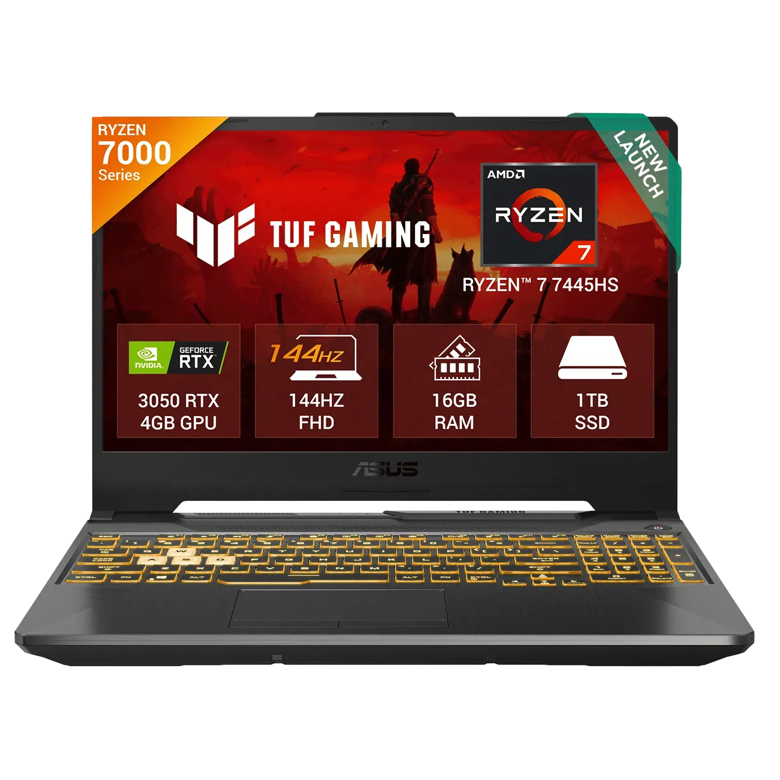 ASUS TUF A15 FA506NCG-HN251WS AMD Ryzen 7 Gaming Laptop (16GB, 1TB SSD, Windows 11 Home, 4GB Graphics, 15.6 in Croma sale