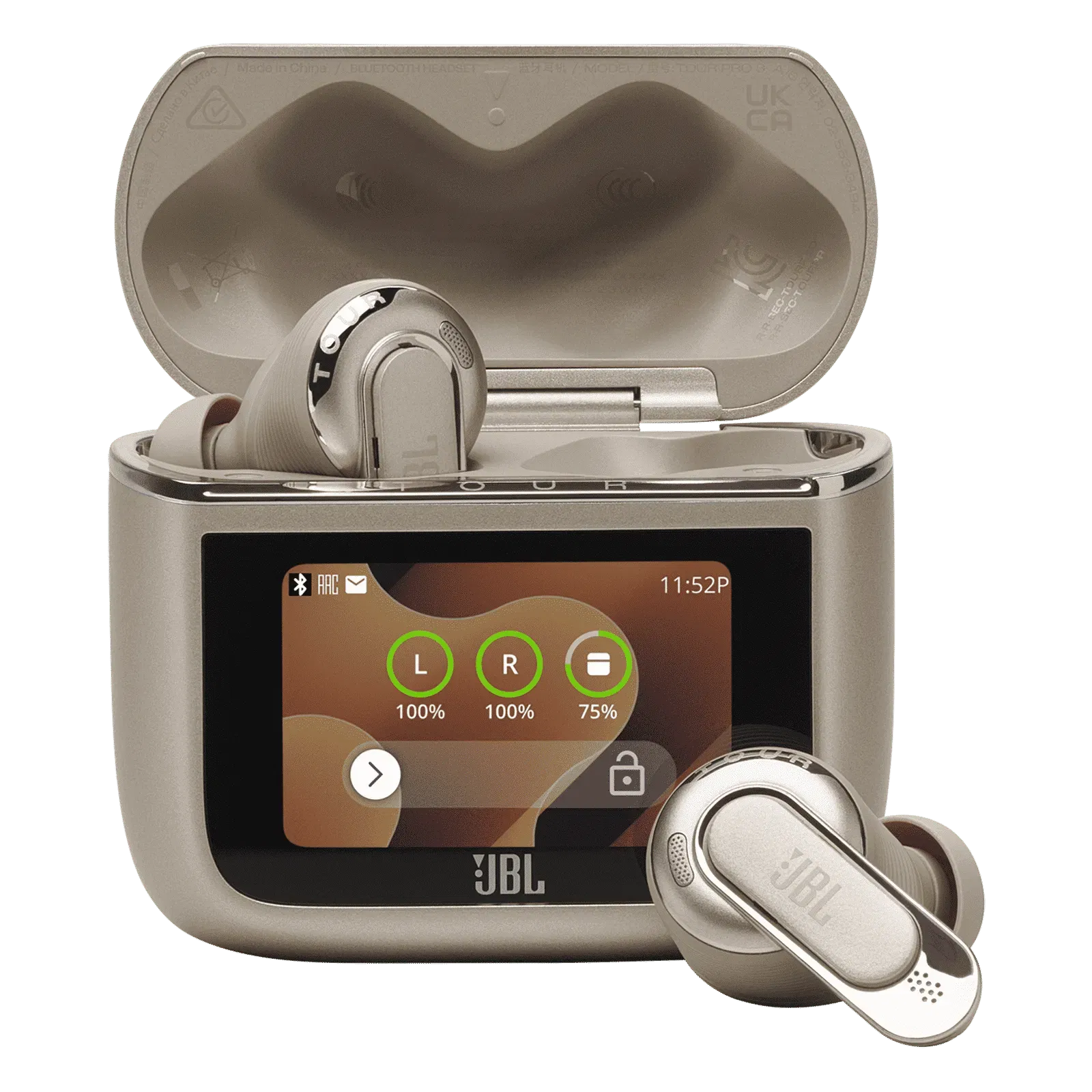 JBL Tour Pro 3 TWS Earbuds with True Adaptive Noise Cancellation (IPX55 Water Resistant, Multi-Point Connectio Croma sale