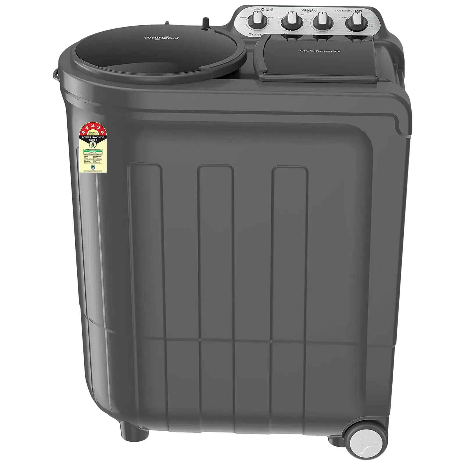 Whirlpool 7.5Kg 5 Star Semi- Automatic Washing Machine with In-Built Scrubber (Ace Turbo Dry, 30233, Croma sale