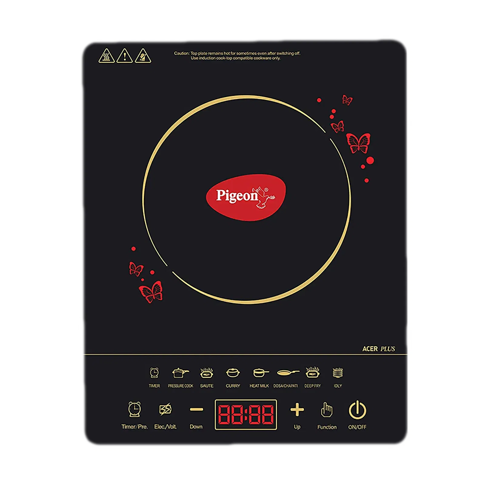 Pigeon Acer Plus 1800W Induction Cooktop with 8 Preset Menus Croma sale