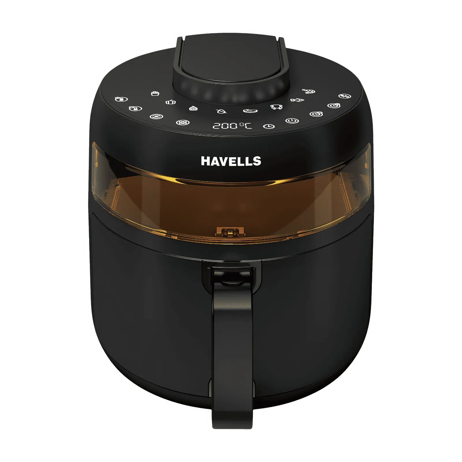 HAVELLS Prolife Crystal 5L 1500 Watt Digital Air Fryer with 8 Preset Options (Black) Croma sale