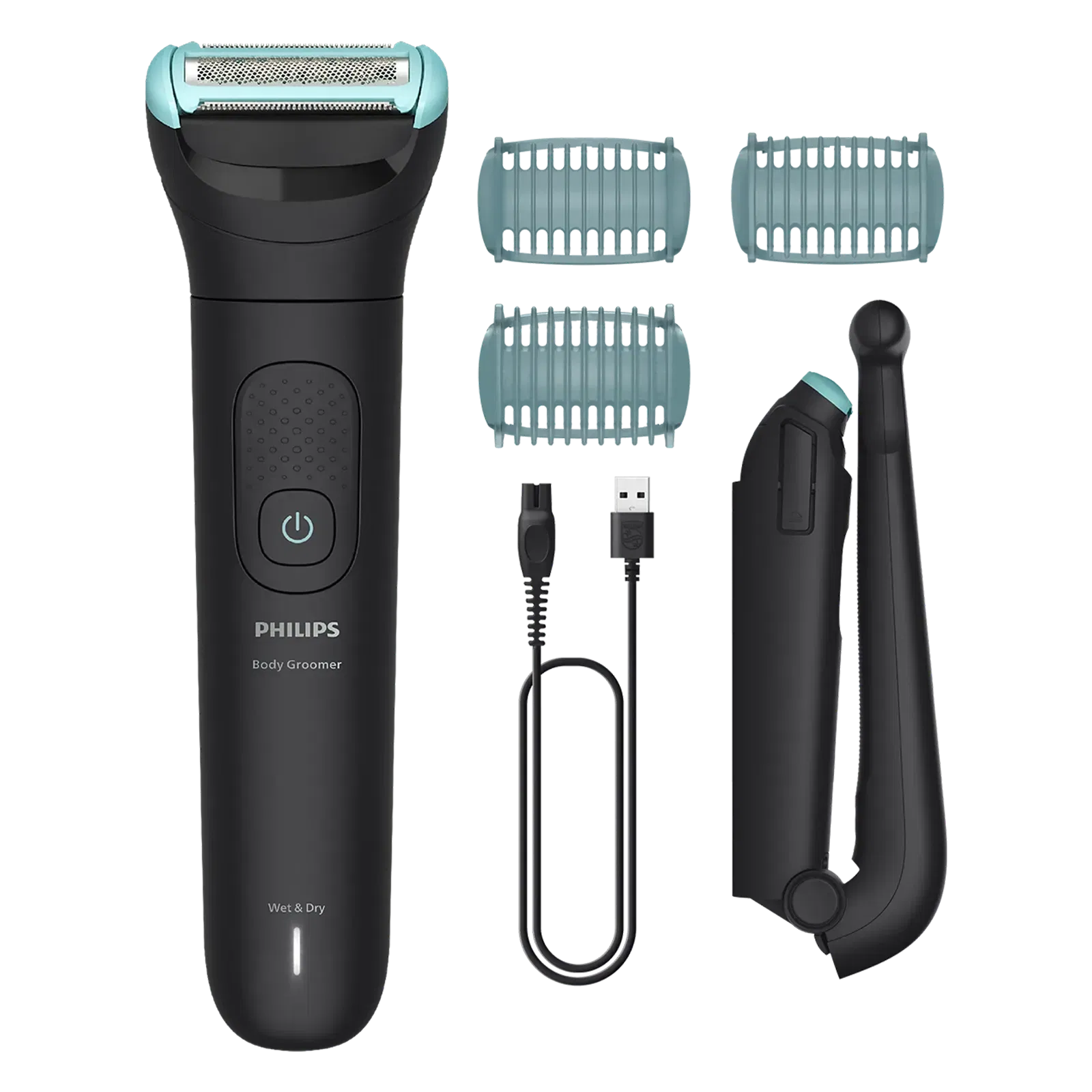 PHILIPS 5000 Series Rechargeable Cordless Body Groomer for Body for Men (100 Minutes, Cutting Technology, Deep Croma sale