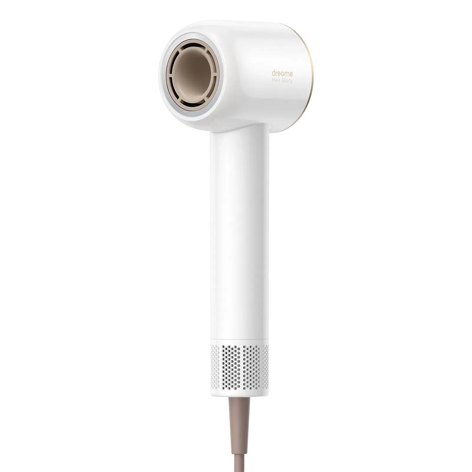 DREAME Glory Hair Dryer with 4 Heat Settings & Cool Blow (Advanced Negative Ion Technology, White & Rose) Croma sale