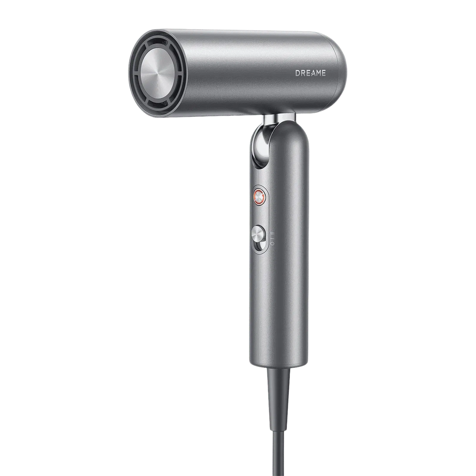 DREAME Pocket Hair Dryer with 5 Heat Settings (300 Million Negative Ions Per CM, Grey) Croma sale
