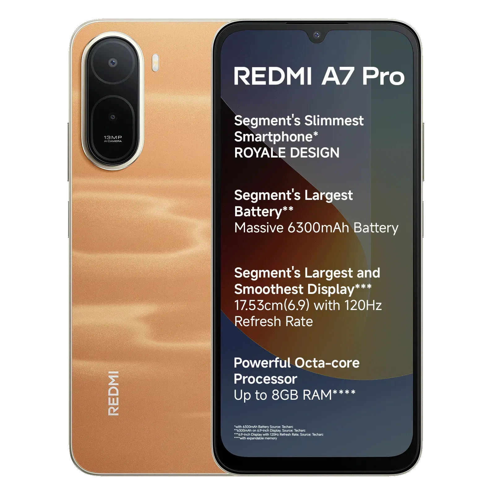 Redmi A7 Pro (4GB RAM, 64GB, Sunset Orange) Croma sale