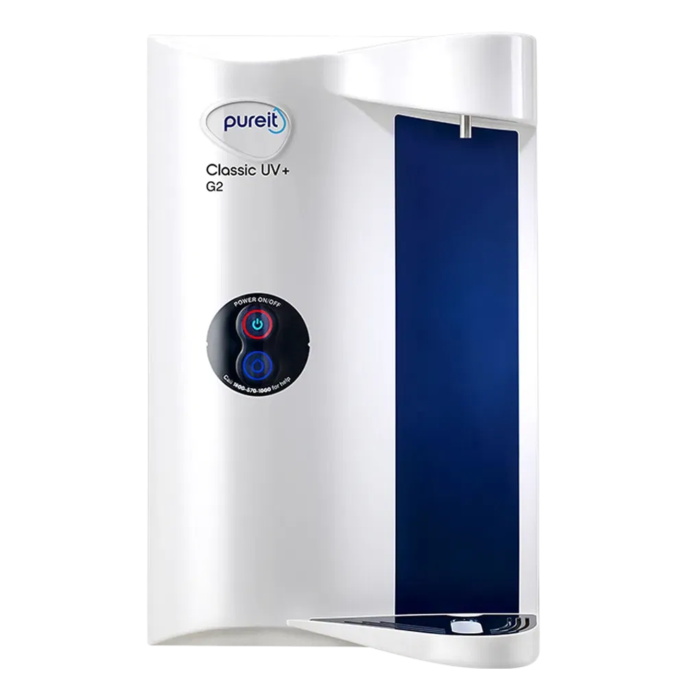 Pureit Classic UV Water Purifier with Sleek And Covered Design (White) Croma sale