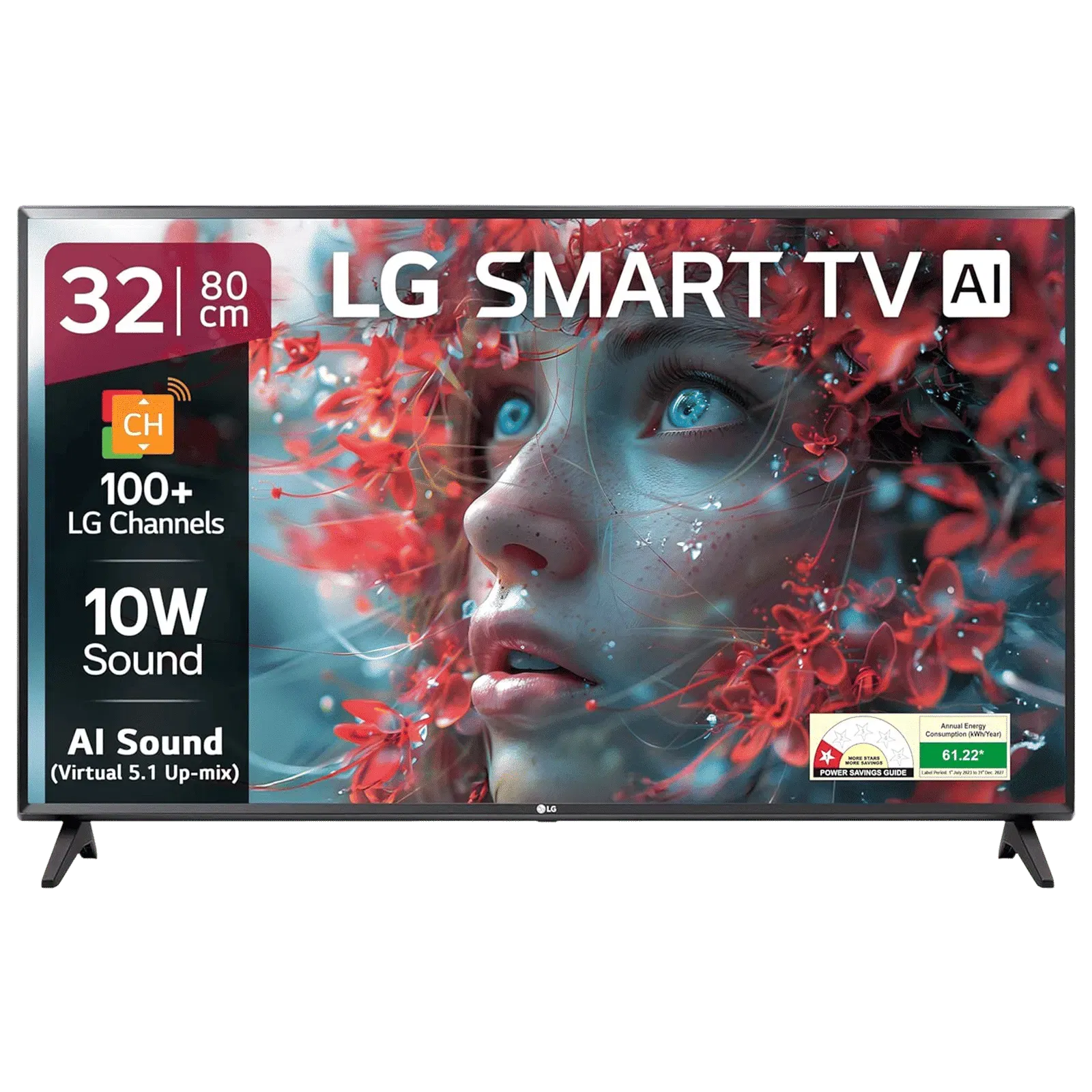 LG LR57 80 cm (32 inch) 1 Star HD LED Smart WebOS TV with Dynamic Tone Mapping (2025 model) Croma sale