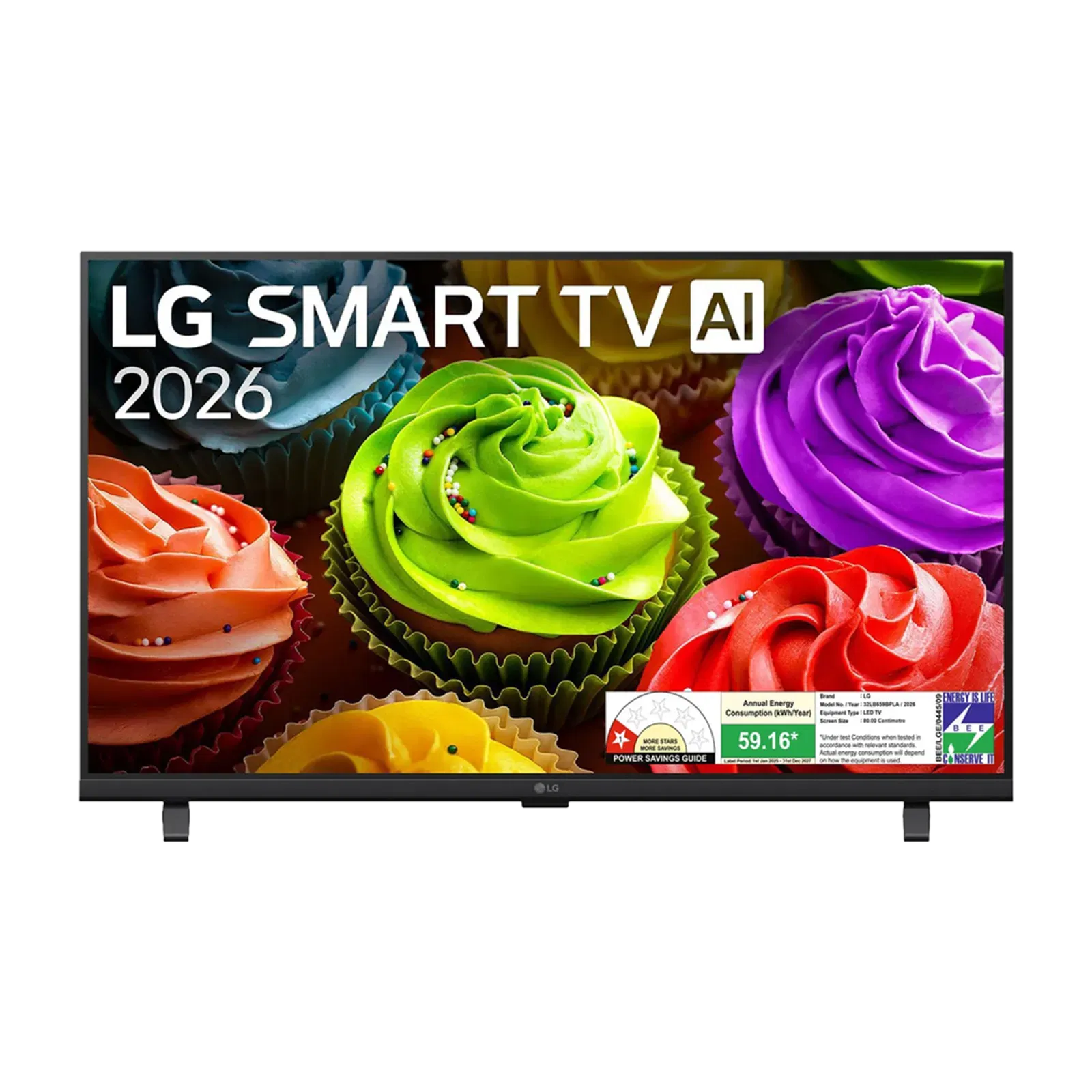 LG LB659 81.28 cm (32 inch) 1 Star HD LED Smart webOS TV with AI Magic Remote & Dynamic Tone Mapping Croma sale