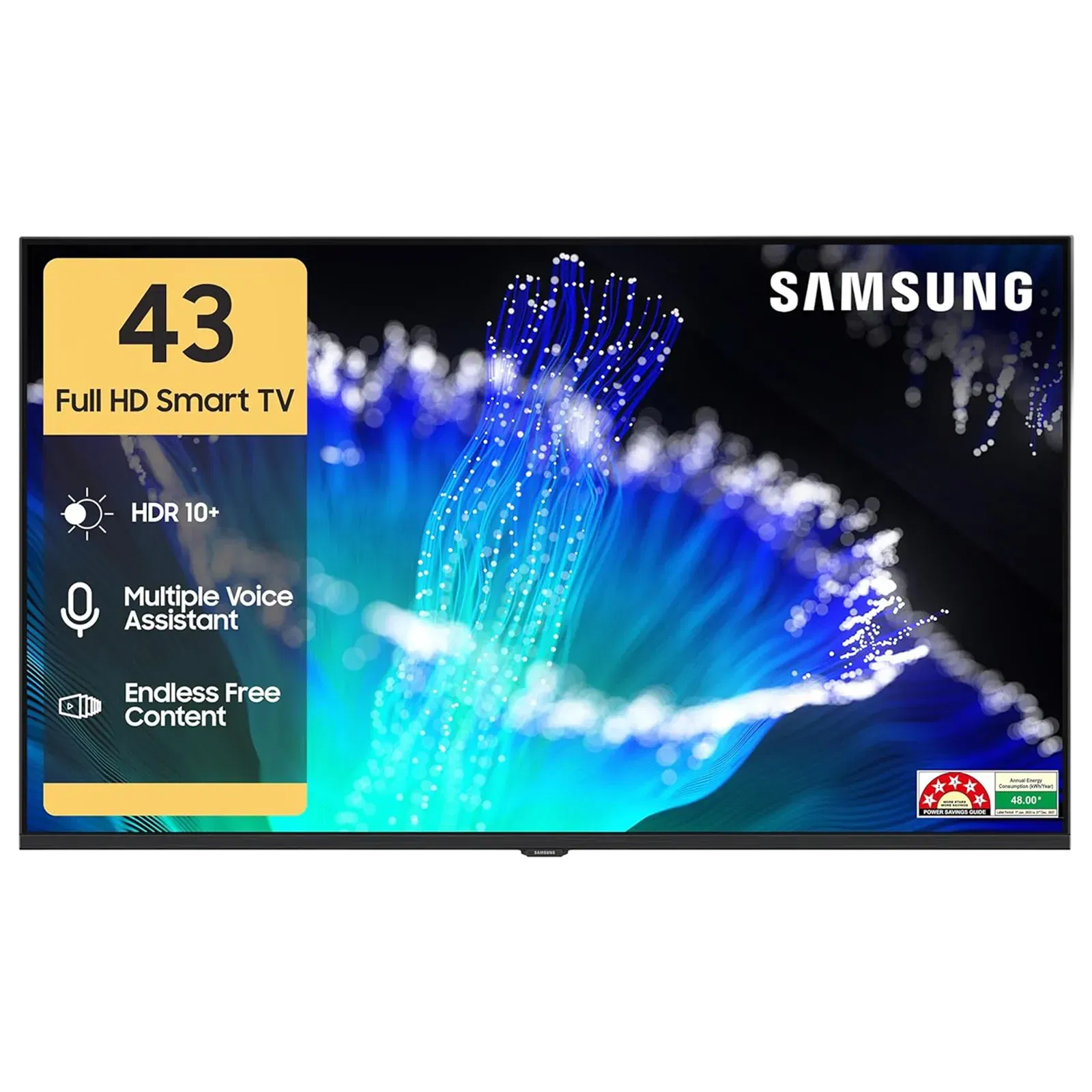 SAMSUNG F5550 109 cm (43 inch) Full HD LED Smart Tizen TV with Alexa & Google Voice Assistant (2025 Croma sale