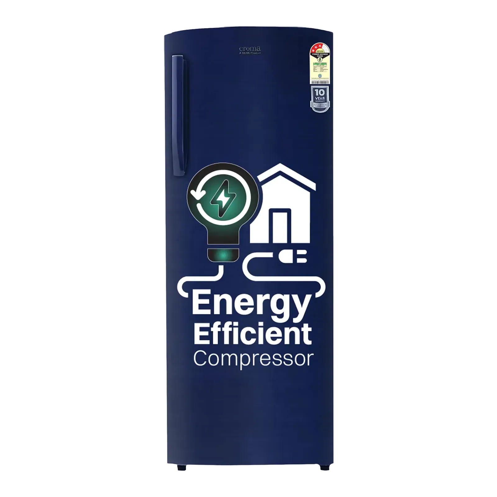 Croma 251 Litres 3 Star Direct Cool Single Door Refrigerator with Anti Fungal Gasket (CRLR251DIE3027 Croma sale