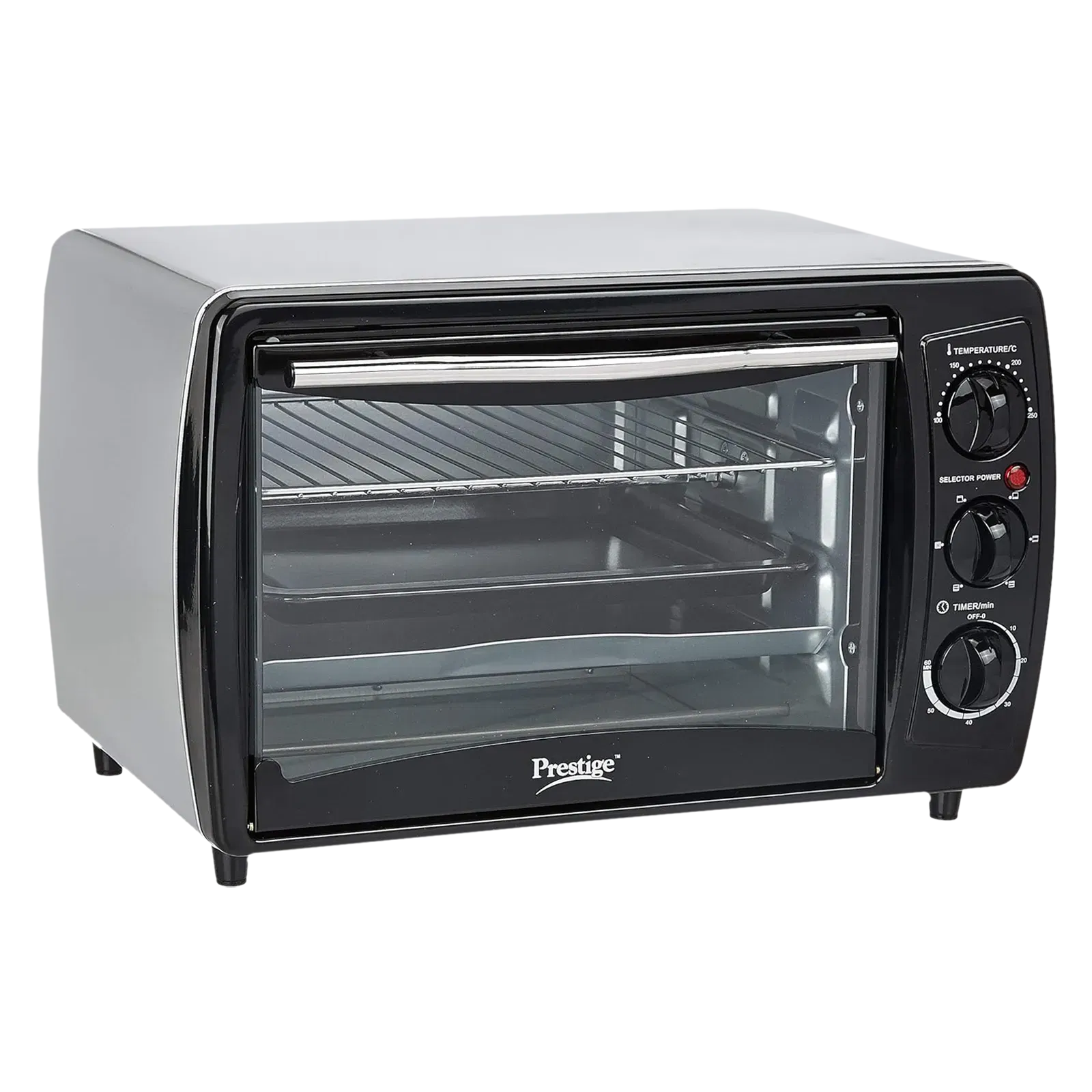 Prestige POTG 19 PCR 19L Oven Toaster Grill with Rotisserie Function (41457, Black) Croma sale
