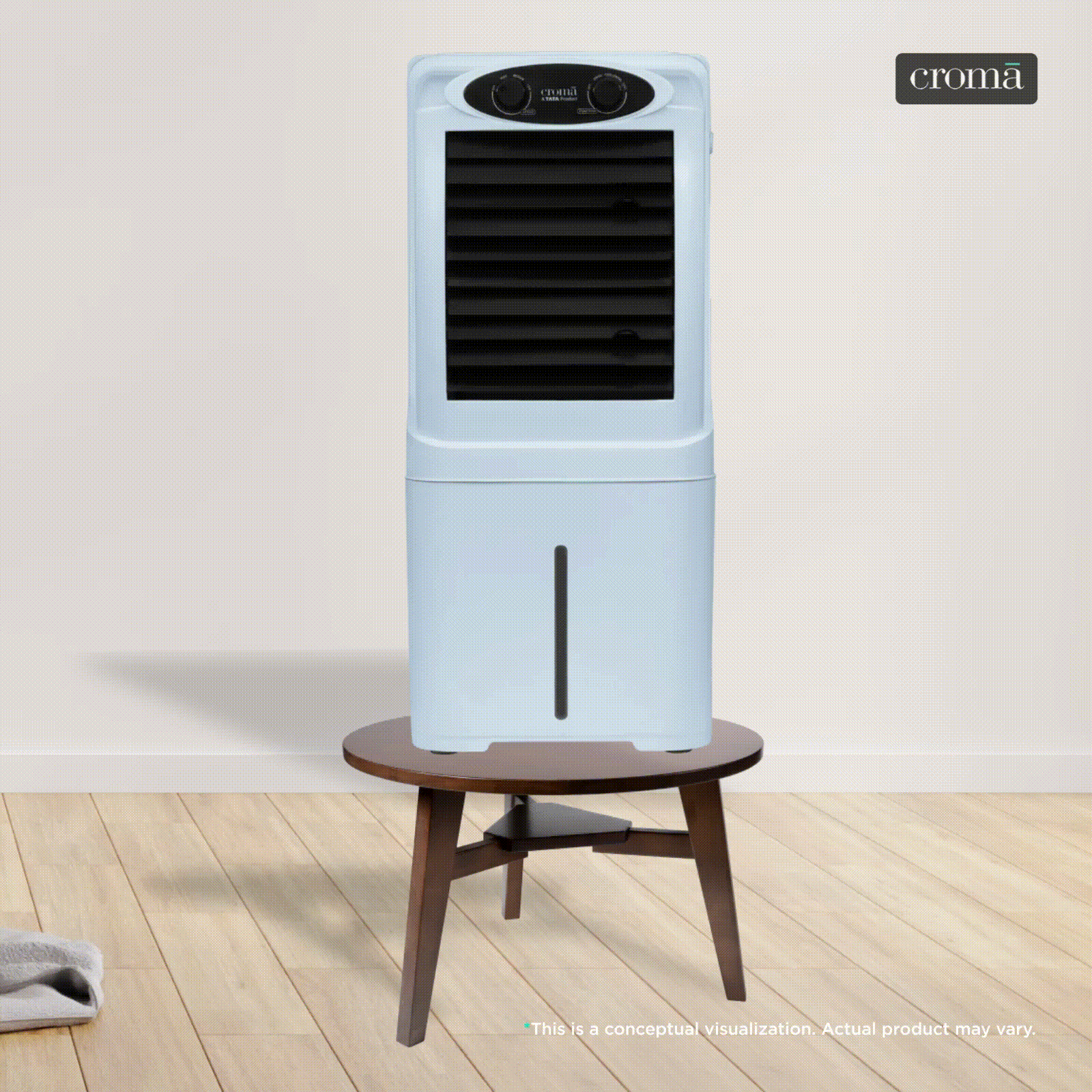 Croma 14 Litres Personal Table Air Cooler with Inverter Compatible (Anti Bacterial Honeycomb Pa Croma sale