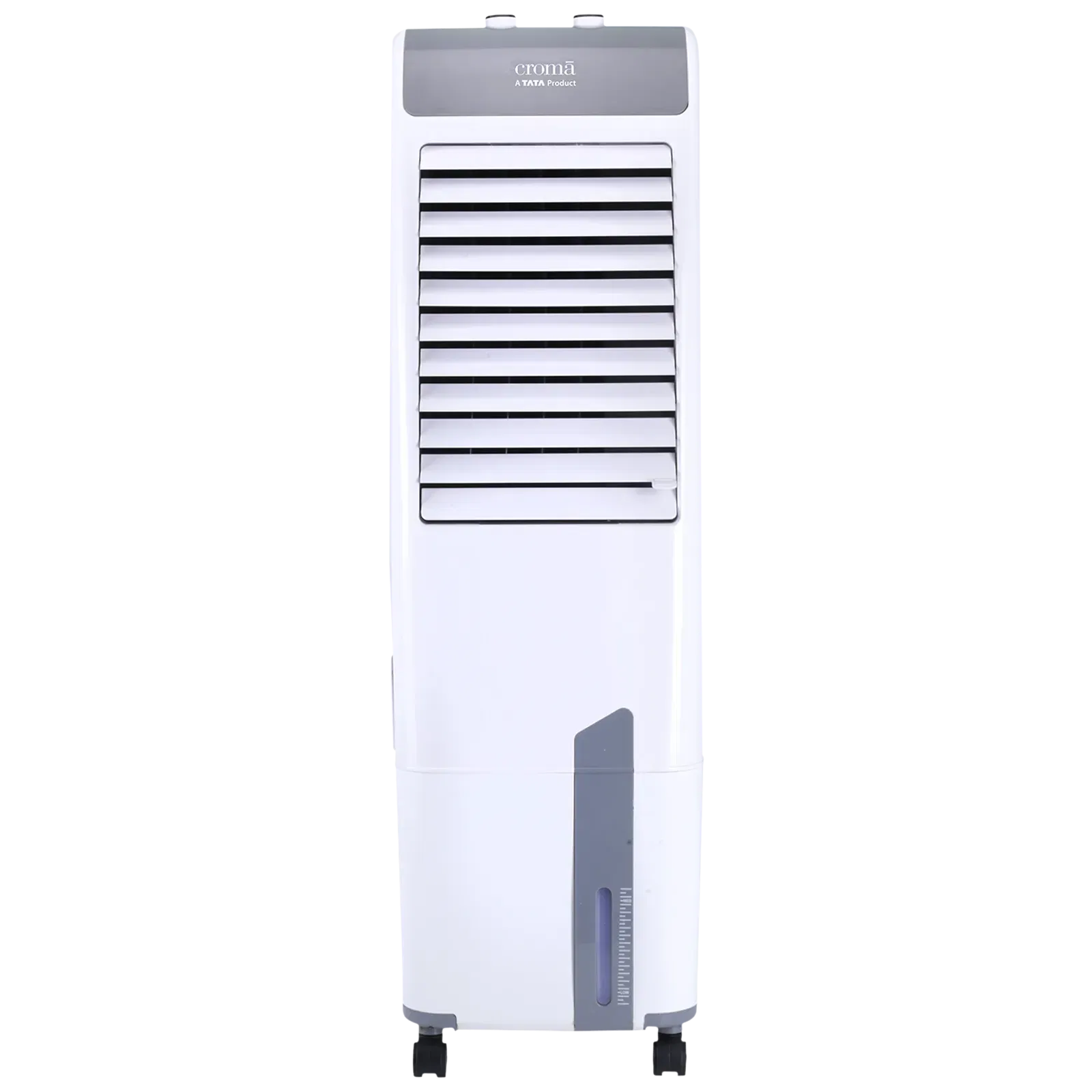 Croma 50 Litres Tower Air Cooler with Inverter Compatible (Ice Chamber, White & Grey) Croma sale