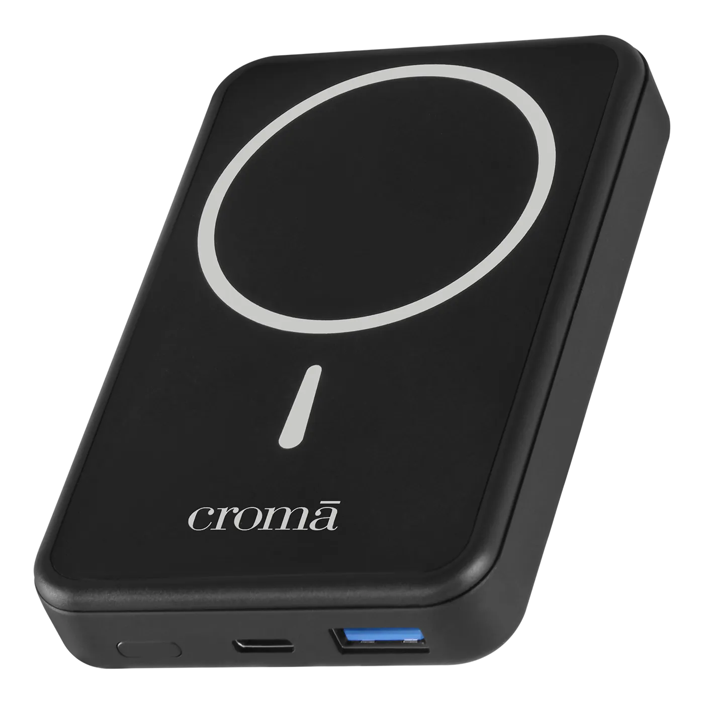 Croma 10000 mAh 22.5W Fast Charging Power Bank (1 Type A & 1 Type C Ports, Aluminium Casing, Croma sale