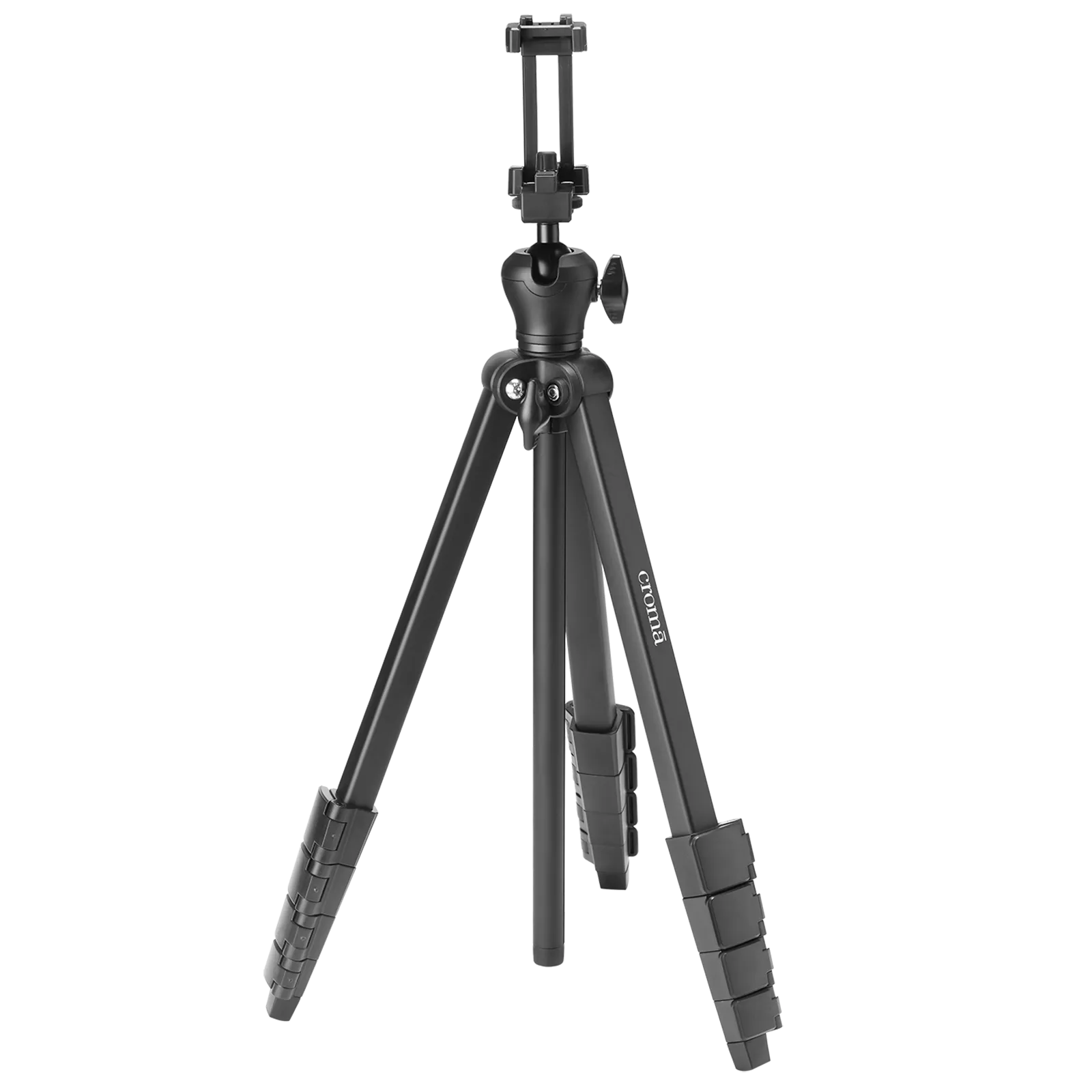 Croma 148cm Adjustable Tripod for Mobile and Camera Croma sale