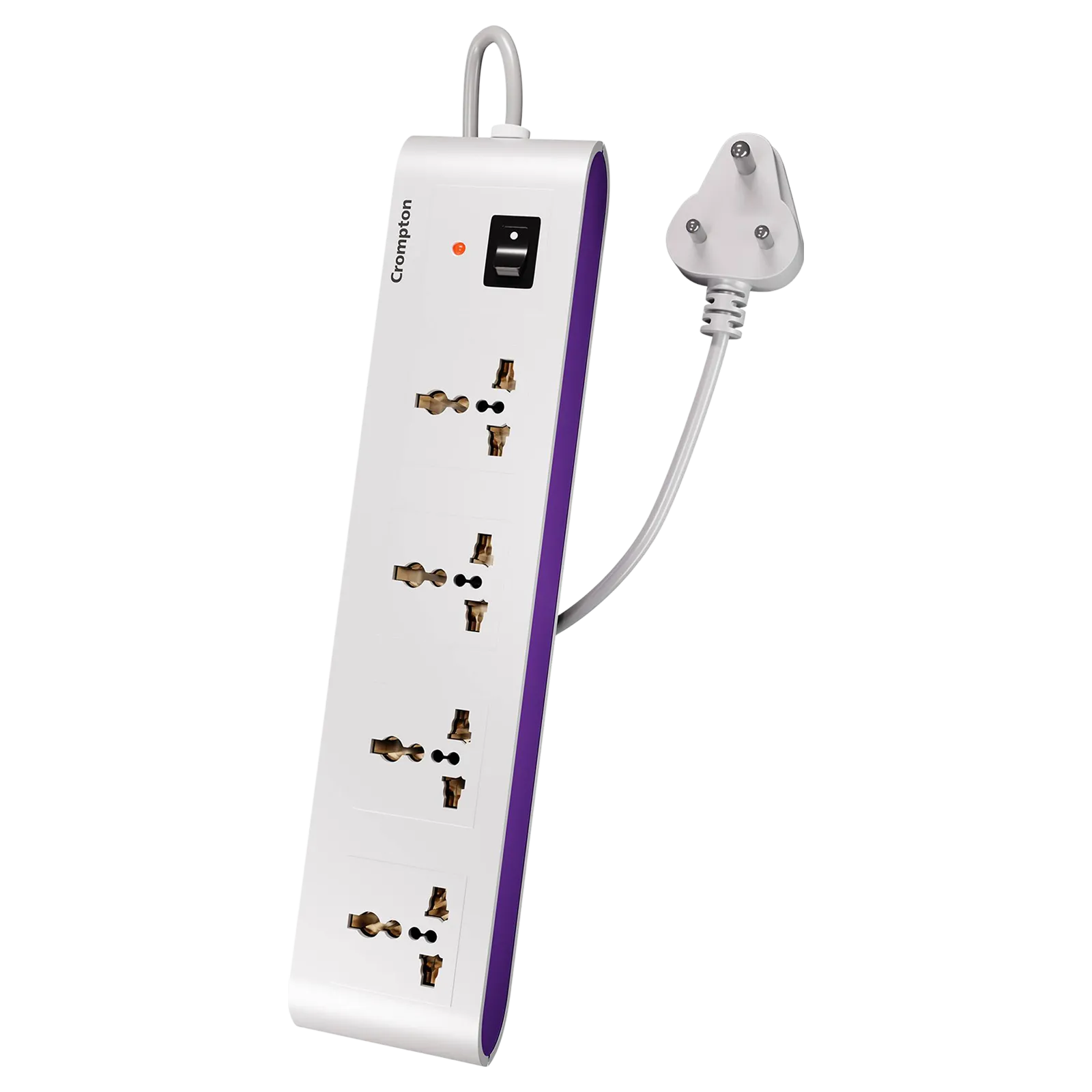 Crompton Powerbox Alpha S 6 Amps 4 Sockets Extention Board Croma sale