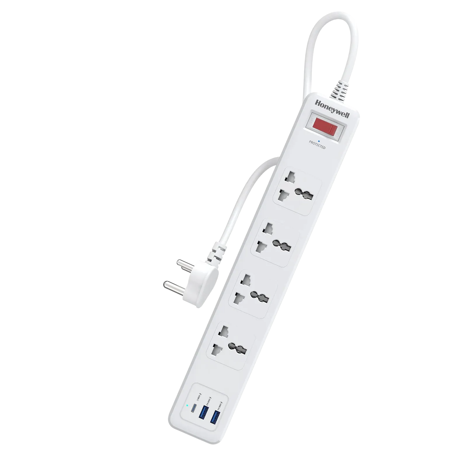 Honeywell 13500 Amps 4 Sockets Surge Protector Croma sale