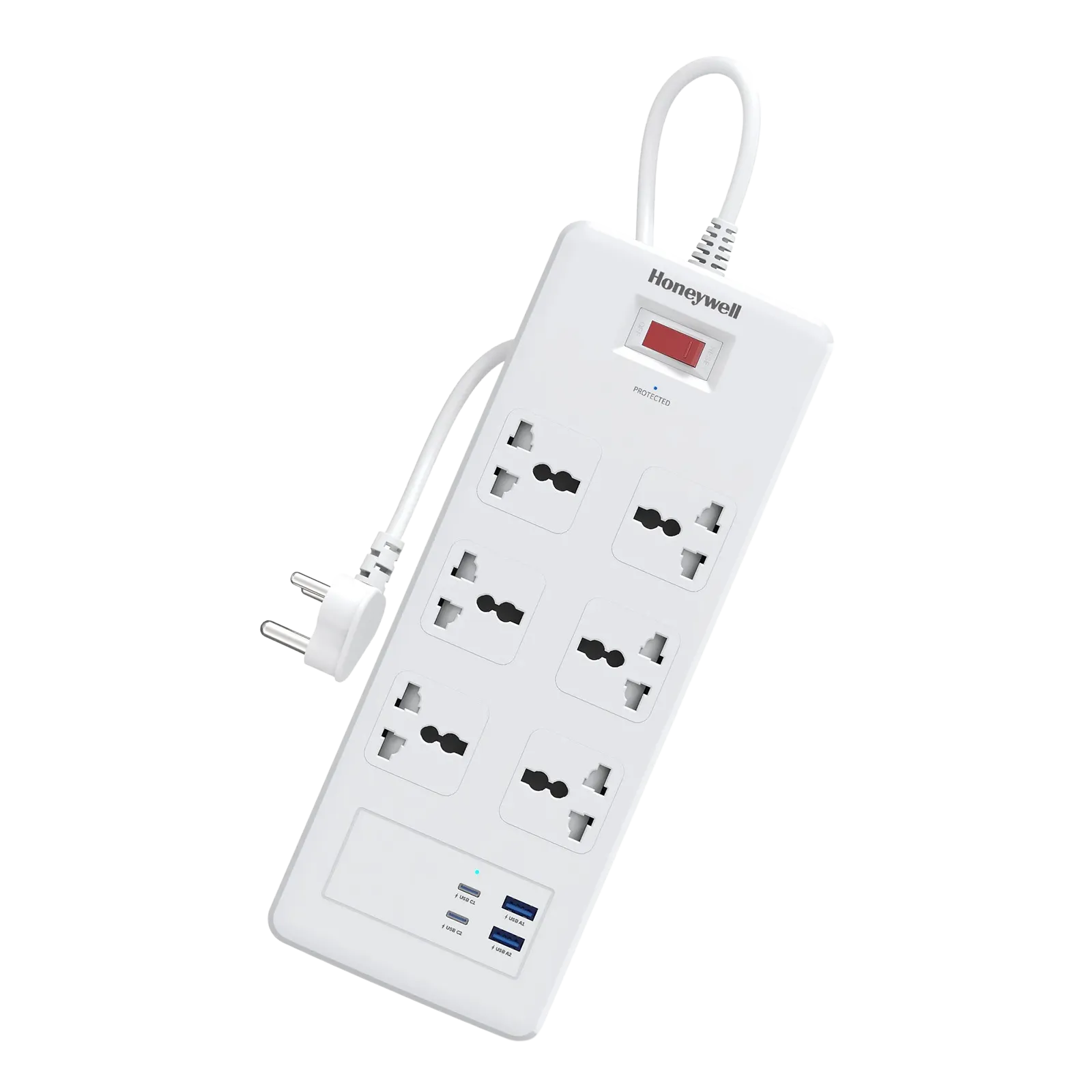 Honeywell 36000 Amps 6 Sockets Surge Protector Croma sale