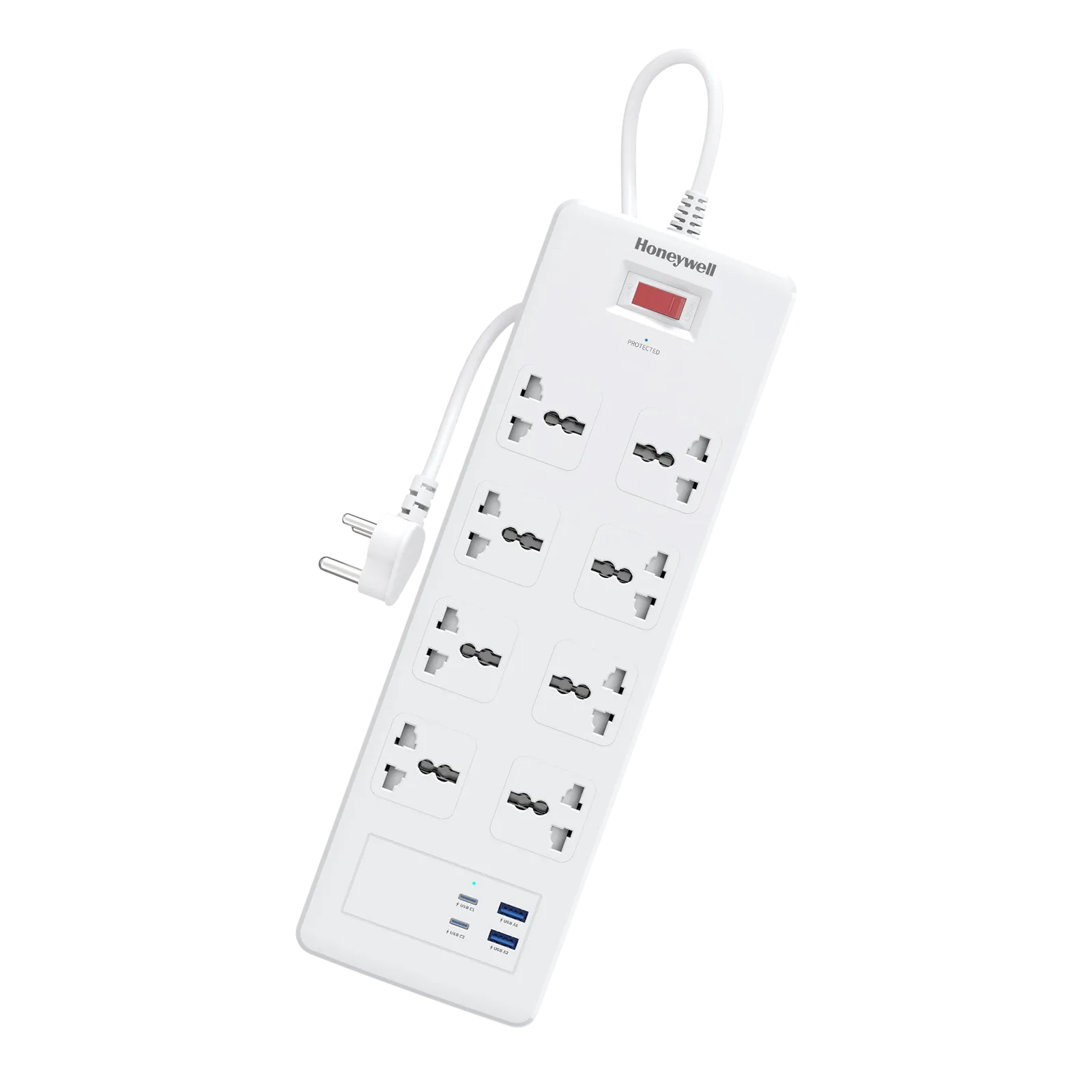 Honeywell 36000 Amps 8 Sockets Surge Protector Croma sale