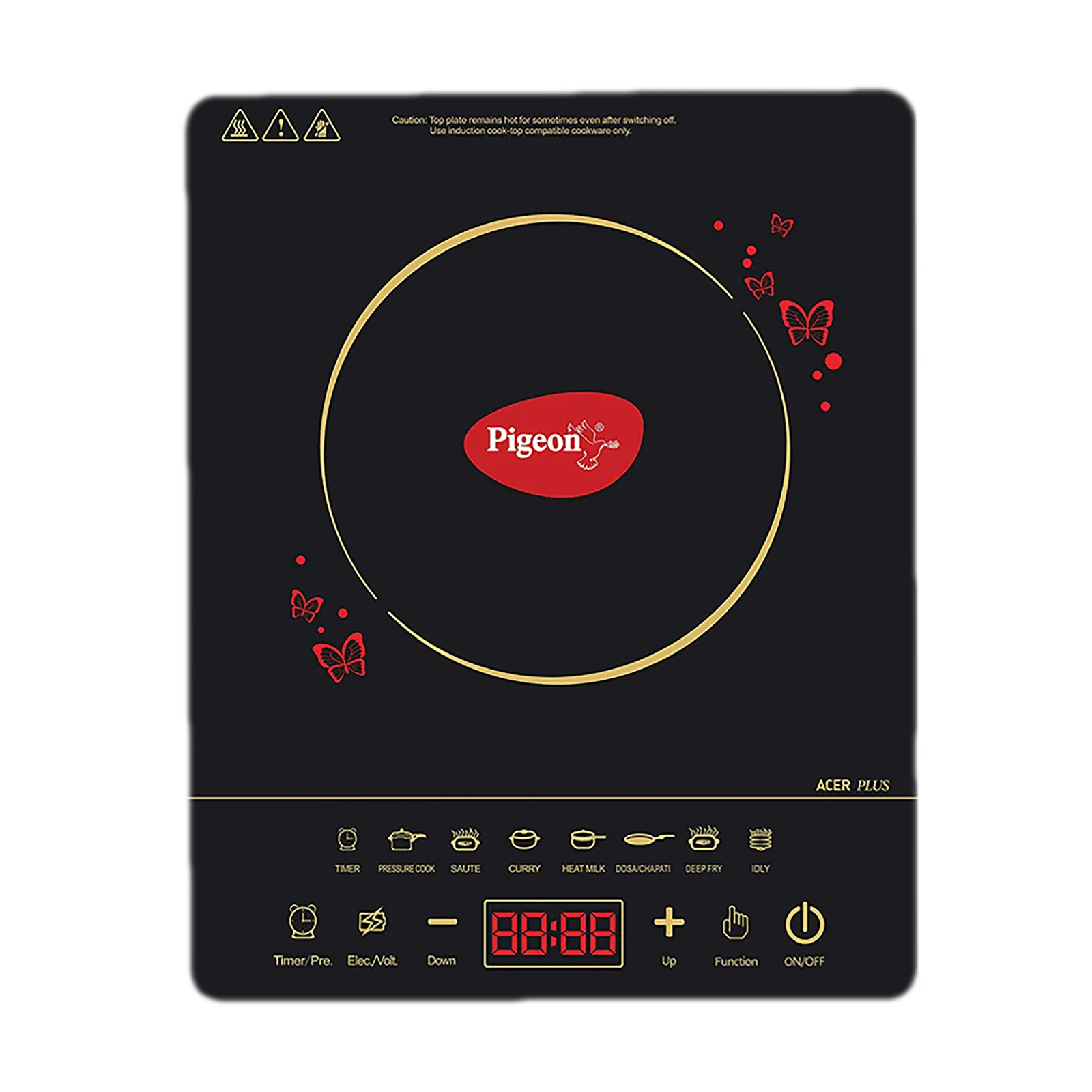 Pigeon Acer Plus 1800W Induction Cooktop with 8 Preset Menus Croma sale