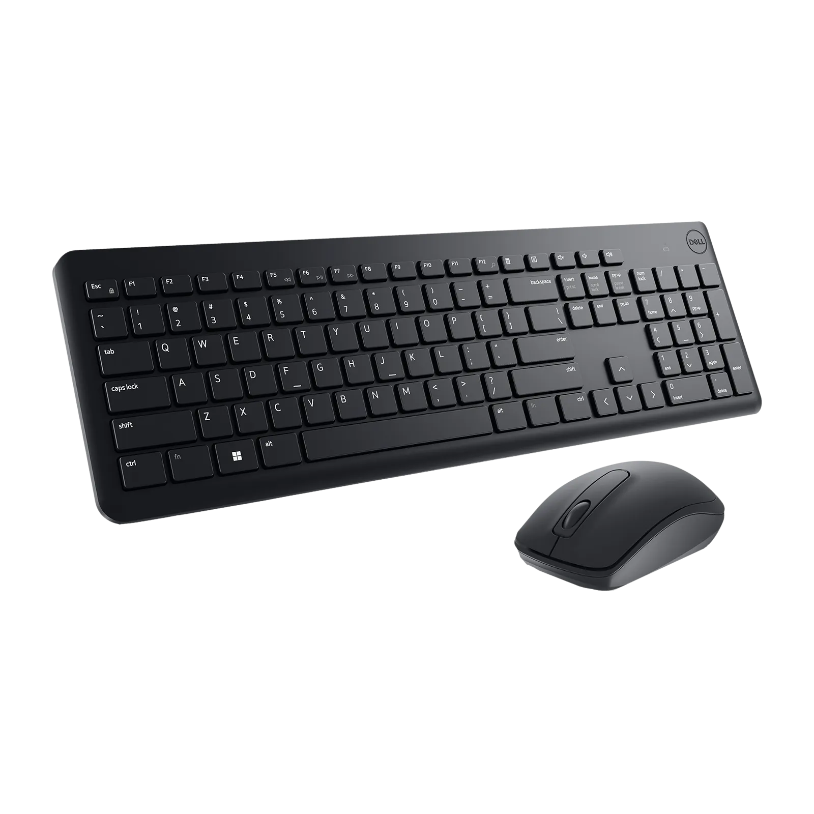 DELL KM3322W Wireless Keyboard & Mouse Combo (1000 DPI, Spill Resistant, Black) Croma sale