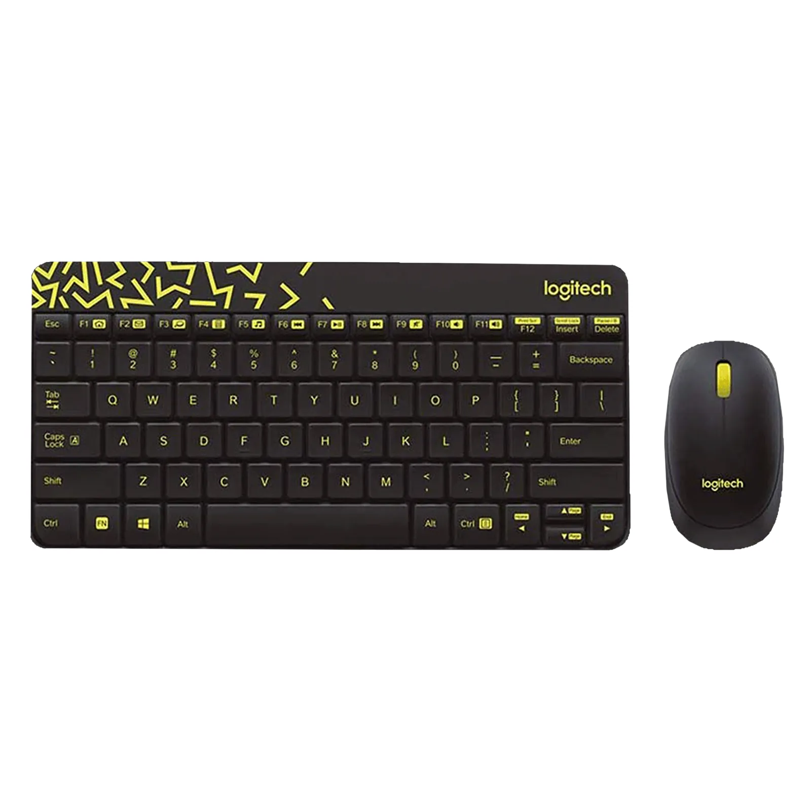 logitech MK240 2.4 GHz Wireless Keyboard & Mouse Combo (1000 DPI, Spill Resistant, Black & C Croma sale