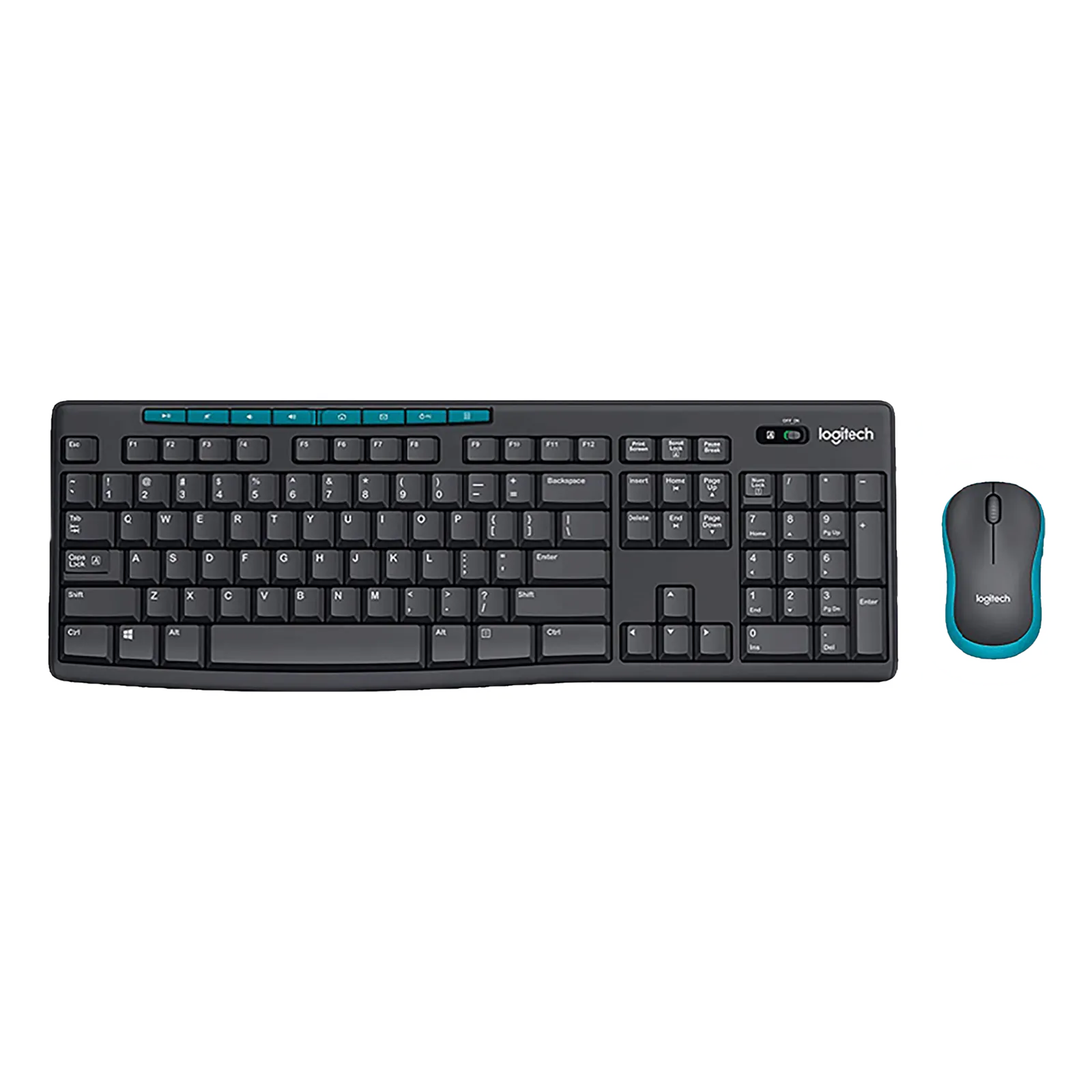 logitech MK275 Wireless Keyboard & Mouse Combo (Spill Resistant, Black) Croma sale