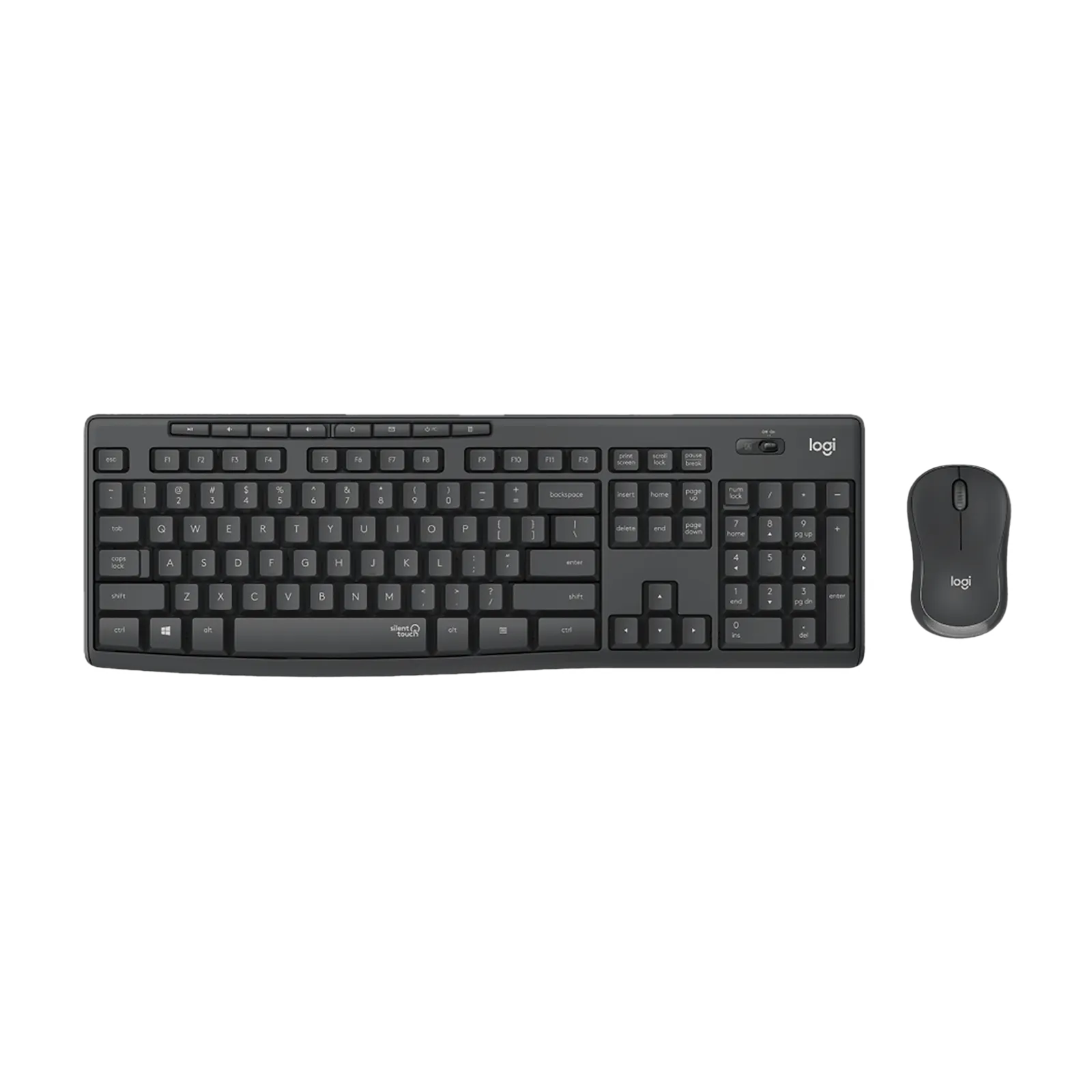 logitech MK295 Silent Wireless Keyboard & Mouse Combo (Spill Resistant, Black) Croma sale