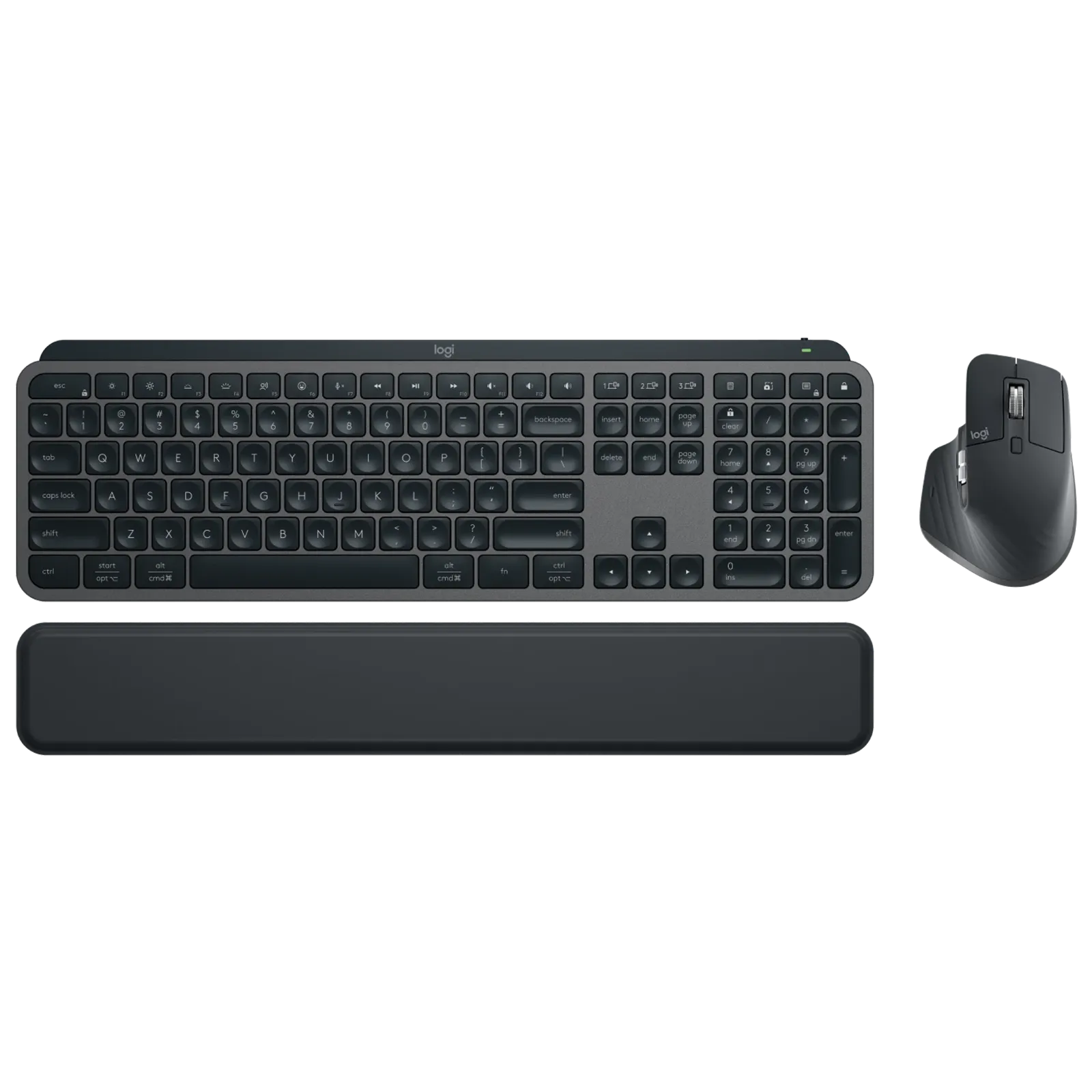 logitech MX KEYS S Rechargeable Wireless Keyboard & Mouse Combo (Fast Fluid Precise Typing, Croma sale