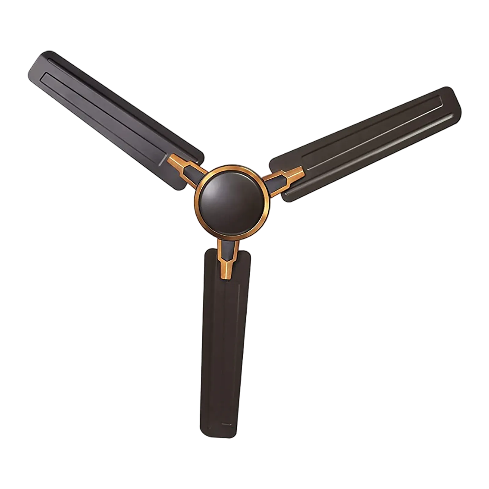 USHA Racer Chrome 1200mm 3 Blade Copper Motor Ceiling Fan (High Air Delivery, Smoke Brown) Croma sale