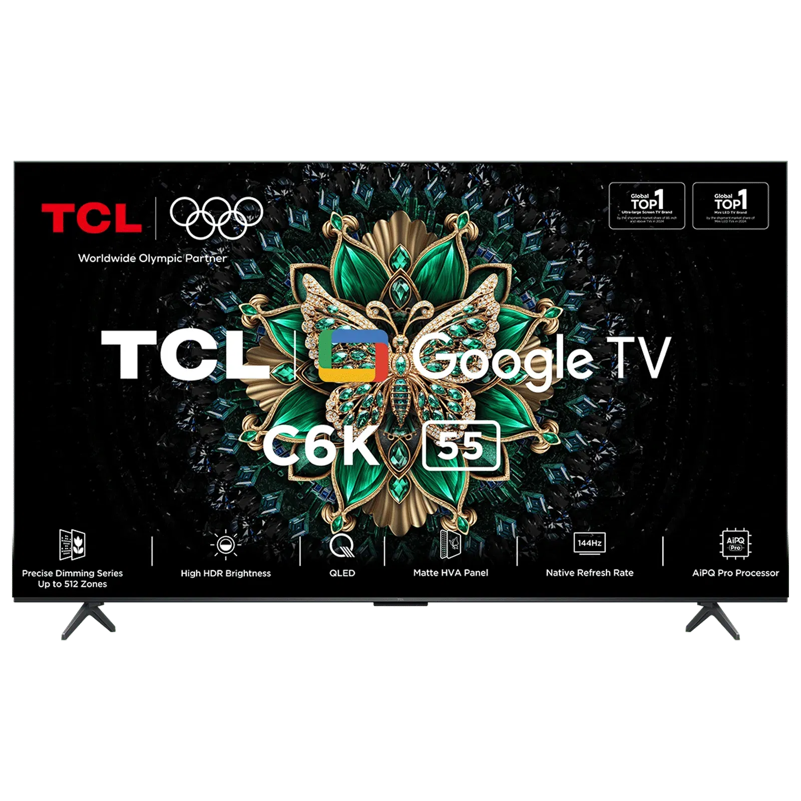 TCL C6K 140 cm (55 inch) QD-Mini LED 4K Ultra HD Smart Google TV Croma sale