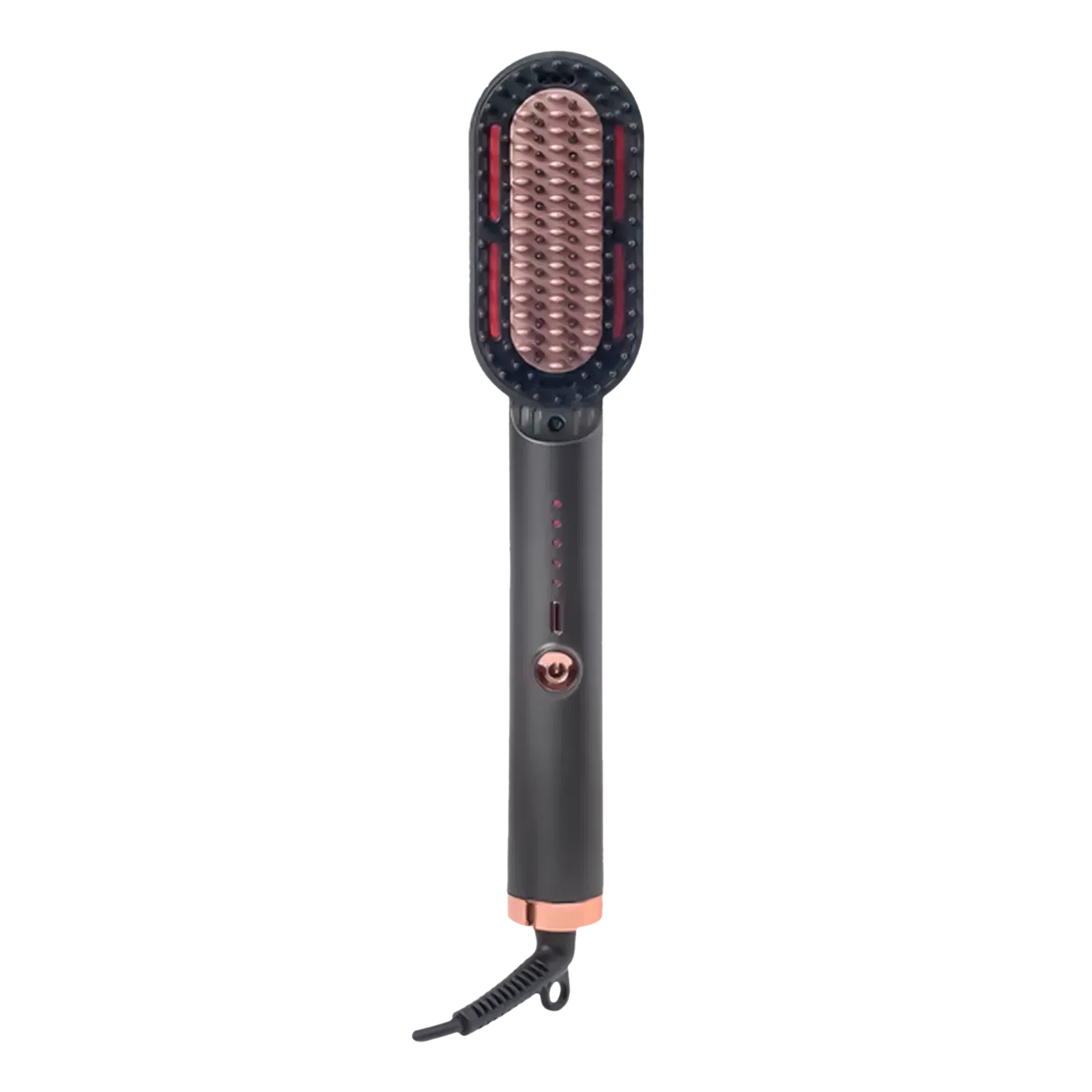 Croma Hair Straightening Brush with Ionic Care Function (Sky Grey) Croma sale