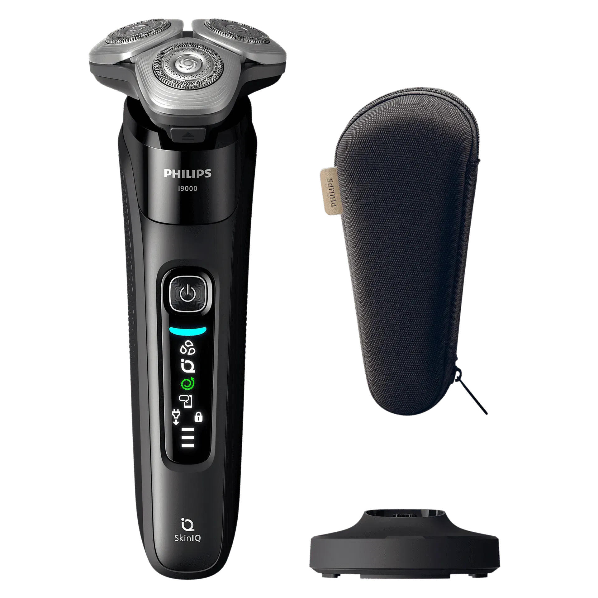 PHILIPS i9000 Rechargeable Cordless Shaver for Face for Men (SkinIQ Technology, Ink Black) Croma sale