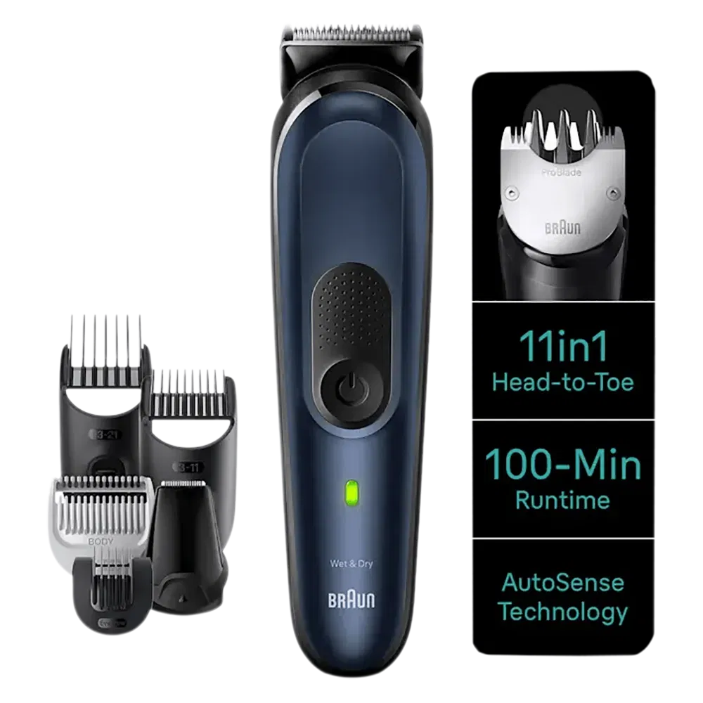 Braun Series 7 11-in-1 Rechargeable Cordless Grooming Kit for Men Croma sale