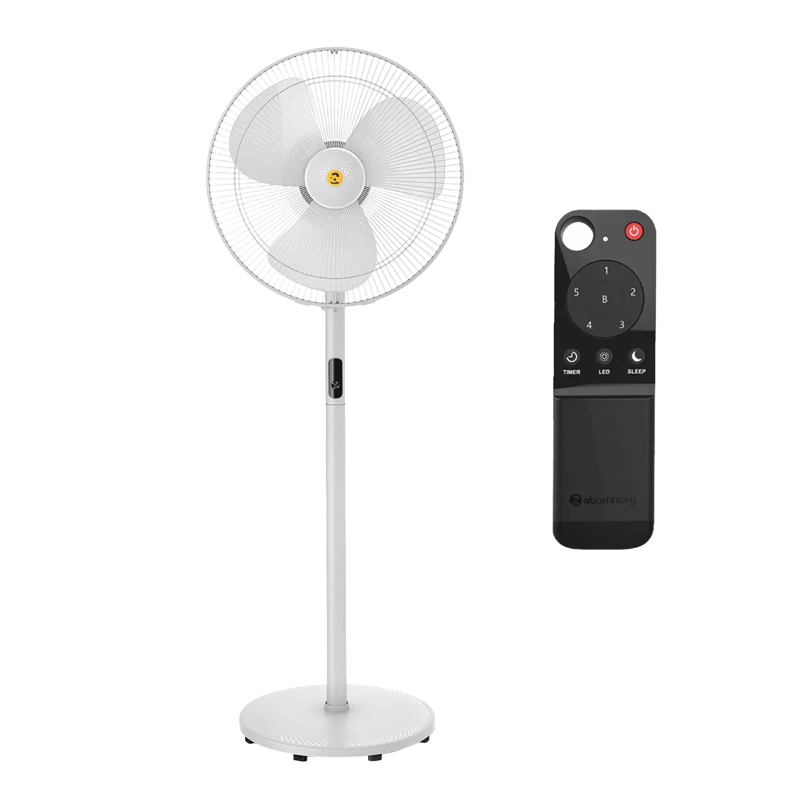 Atomberg Renesa 5 Star 400mm 3 Blade BLDC Motor Pedestal Fan Croma sale